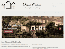 Tablet Screenshot of originalwindows.co.uk